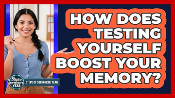 How Does Testing Yourself Boost Your Memory?