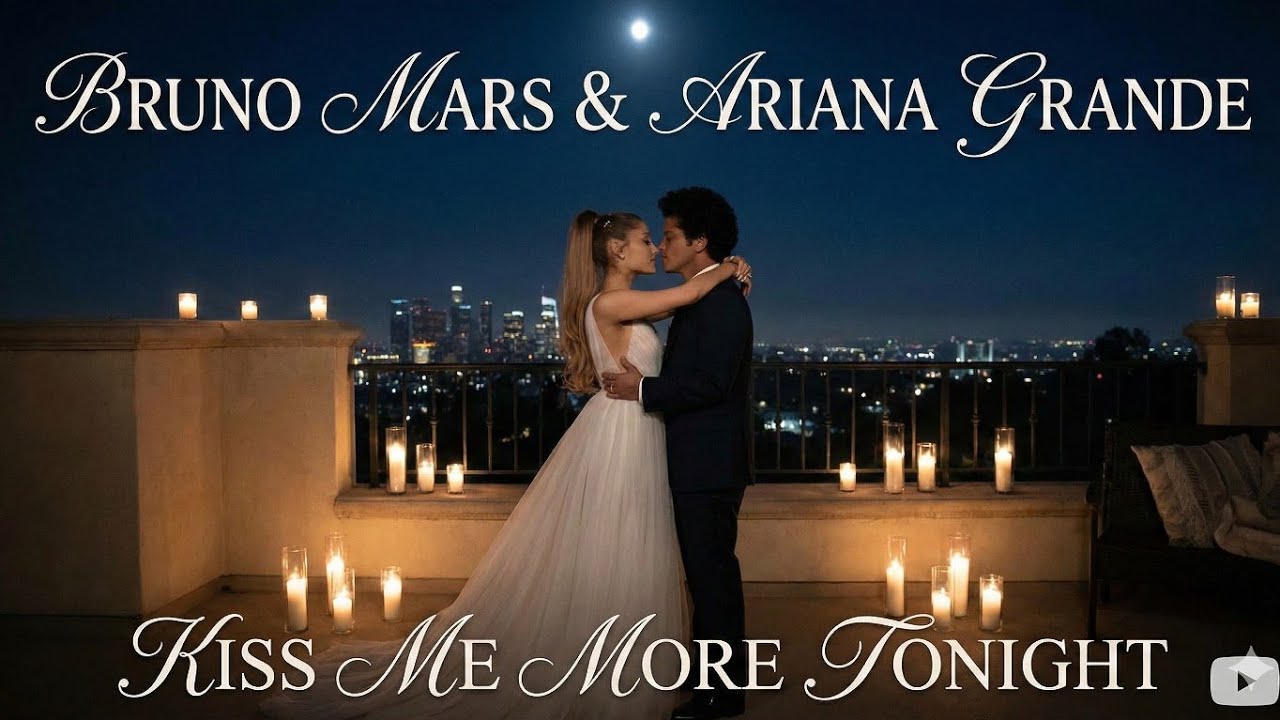 Kiss Me More Tonight - Bruno Mars & Ariana Grande (2026 Official Music Video) Emotional Love Song