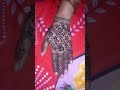 Back hand mehndi design