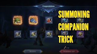 MU ORIGIN 3 ASIA | SUMMONING SSR COMPANION TRICK screenshot 3