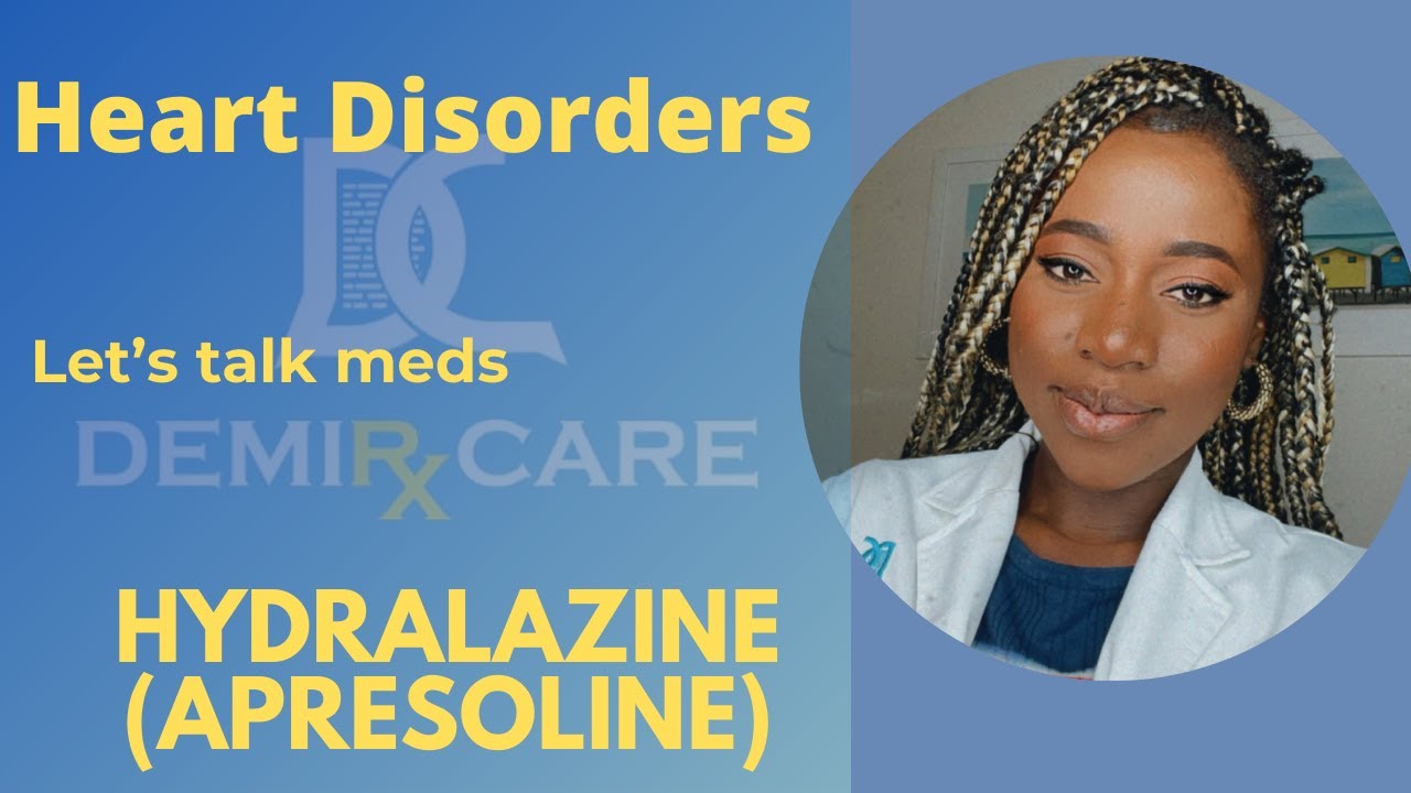 Hydralazine| Apresoline| Hypertension| Pregnancy induced hypertension | side effects | how to use