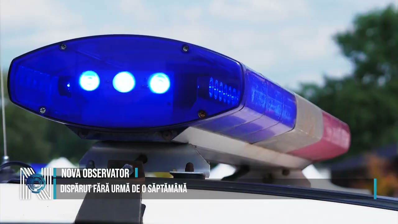Dispărut fără urmă de o săptămână