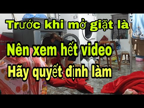 Video Kinh nghiệm mở tiệm giặt là giặt chăn ở nông thôn.Ở... - youtube