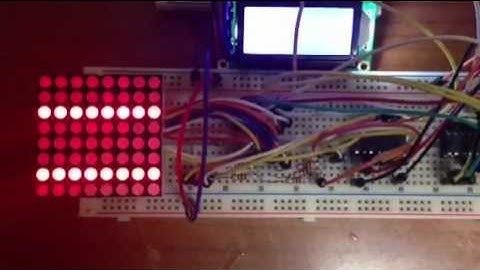 Arduino & Dotmatrix 74xxx