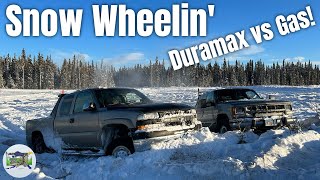 Chevy Snow Wheelin' by BackyardAlaskan 3,480 views 3 months ago 6 minutes, 49 seconds