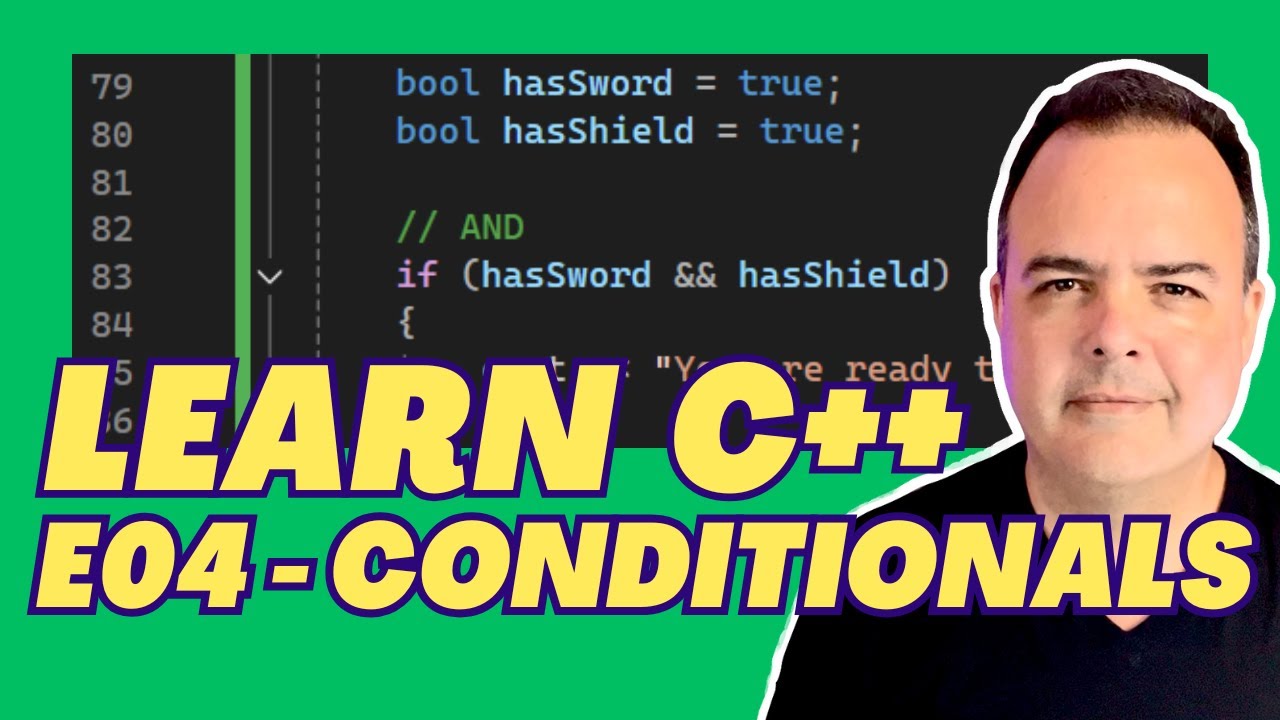 How to Program in C++ - Conditions | E04 - YouTube