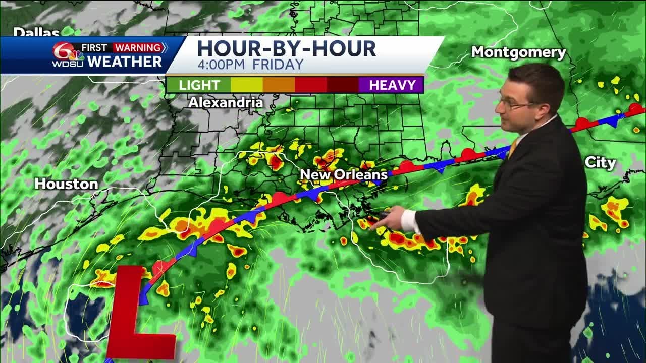 Rain likely continues into the weekend and next week - YouTube