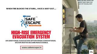How to escape a high rise building incase of a fire situation  How to save lives in emergencies 