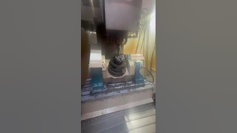 CNC rotary table with roller gear cam 4th5th axis for dth bits button drill holes