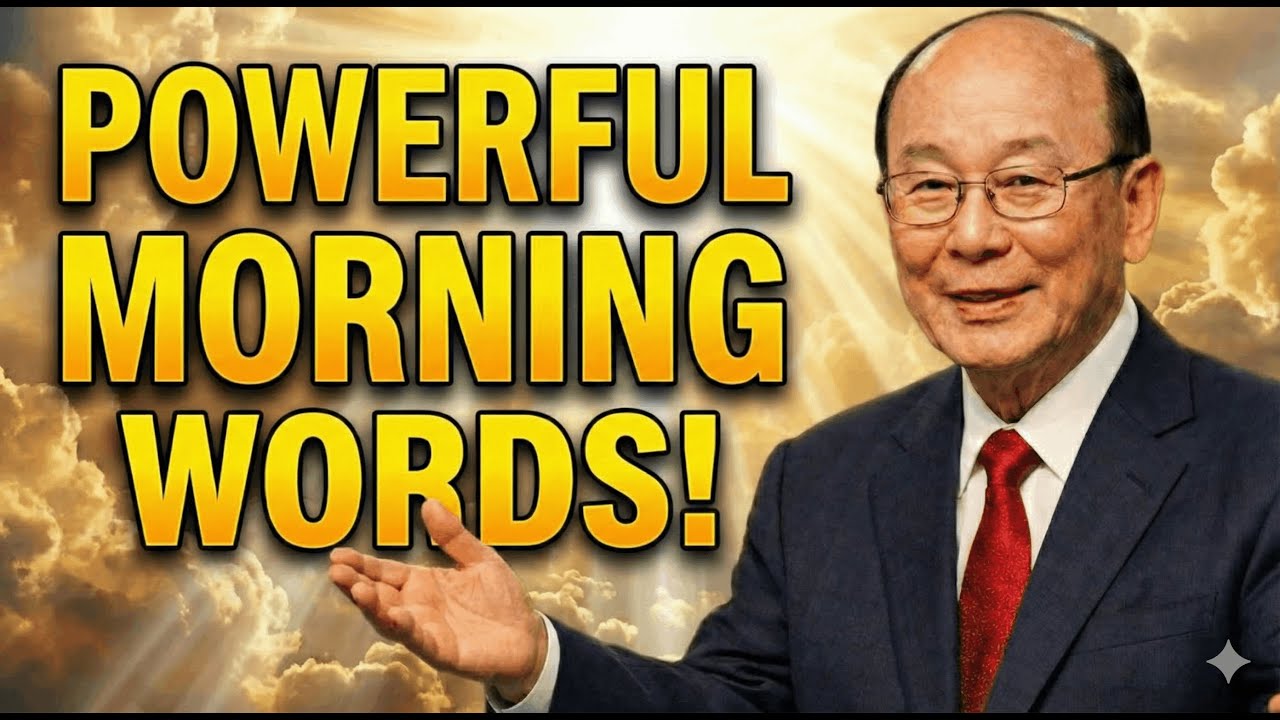 12 Powerful Things to Tell Yourself Every Morning | Dr David Yongi Cho