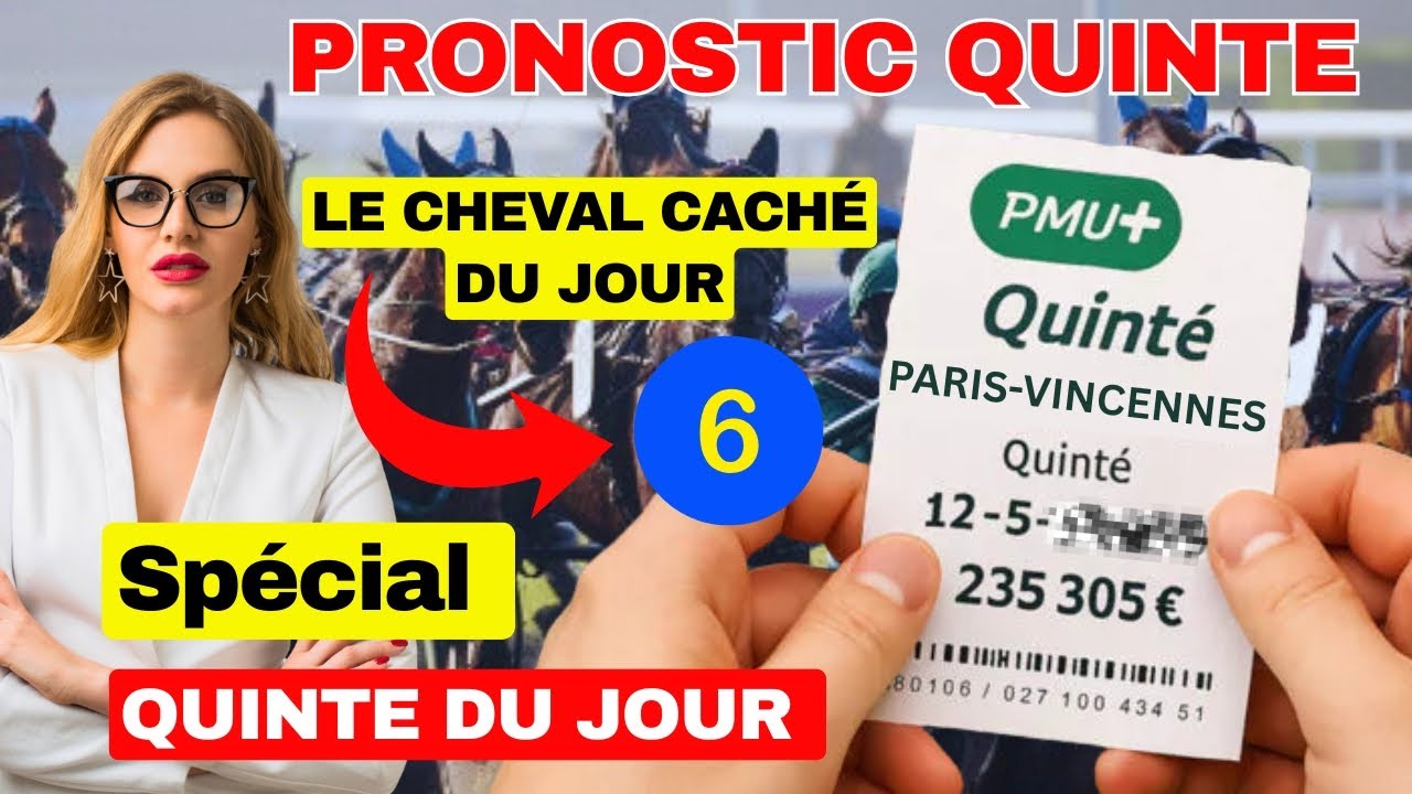 PRONOSTIC QUINTÉ+ VINCENNES AUJOURD'HUI : Analyse Détaillée Prix d'Amboise | 19 Décembre