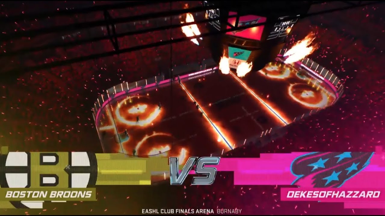 EASHL Club Playoffs - Boston Broons vs DekesOfHazzard (Round 1)