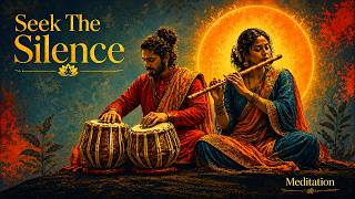 Seek the Silence | Soothing Flute, Sitar & Tabla Meditation Music