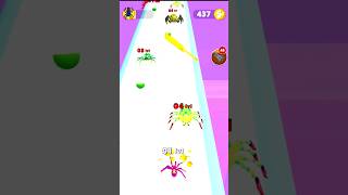 Spider Runner Game | Spider Gameplay | Spider Evolution Run - Spider 3D| Level 1 #run #shorts 🤣🤣 screenshot 5