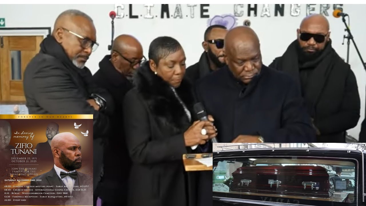 ZIFIO TUNANI ENTERRÉ LE SAM 22 NOV A LONDRES, LA FAMILLE TUNANI ANGE, ROMBO INCOSOLABLE