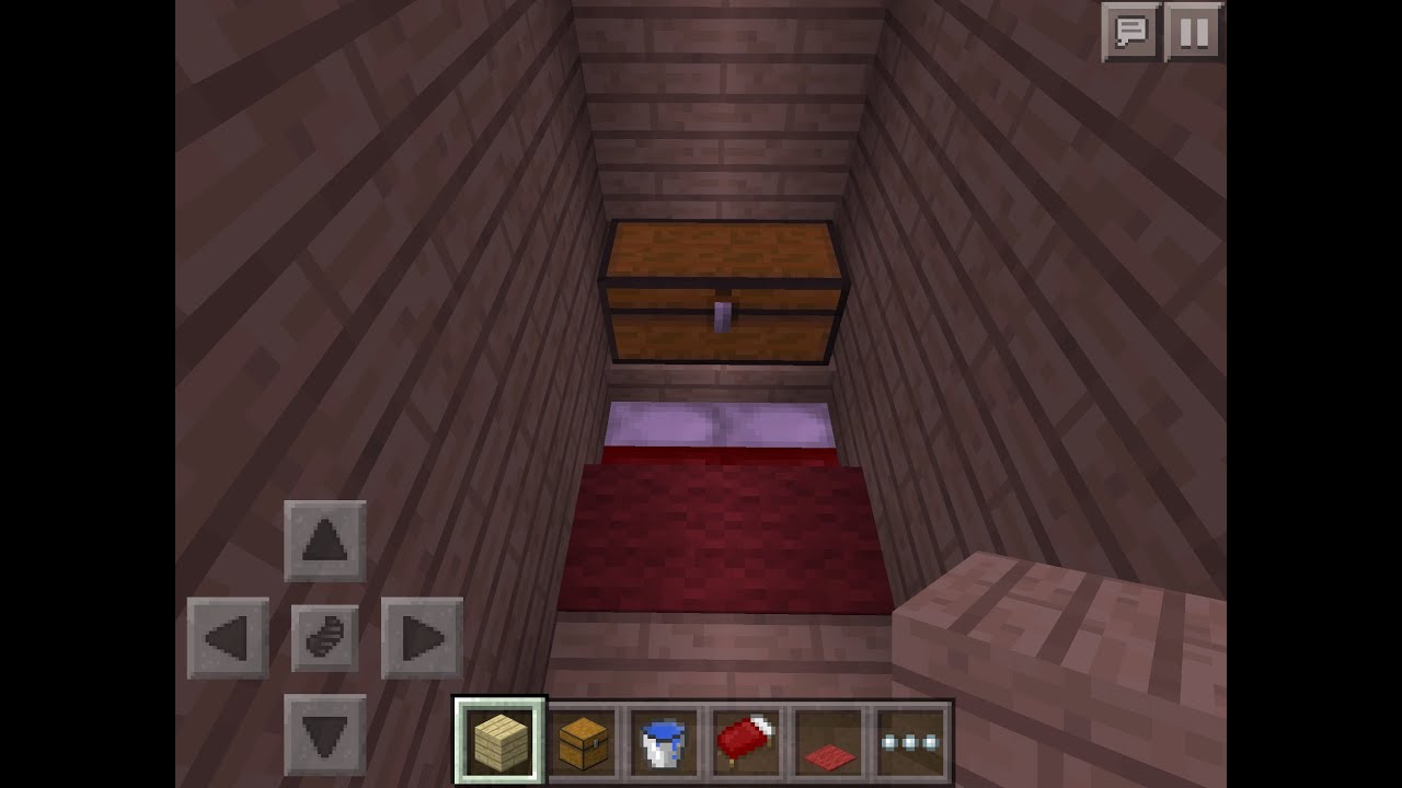 マインクラフトpe 小技 ベッドにふとんをかける方法 Youtube