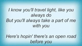 Video thumbnail of "Kathy Mattea - Here's Hopin' Lyrics"