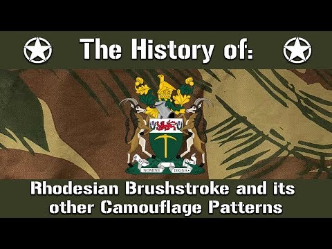 The History of: Rhodesian Brushstroke and its other Camouflage Patterns | Uniform History