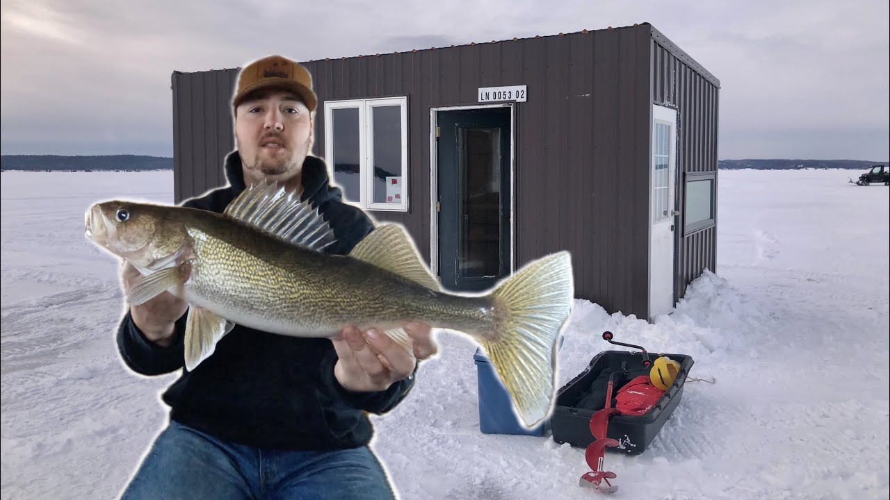 Ice Hut on Lake Nipissing!