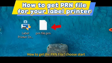 How to get PRN File for your thermal label printer --Unlock the Power of PRN files