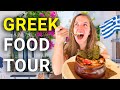 Greek street food tour in athens greece 6 unique dishes