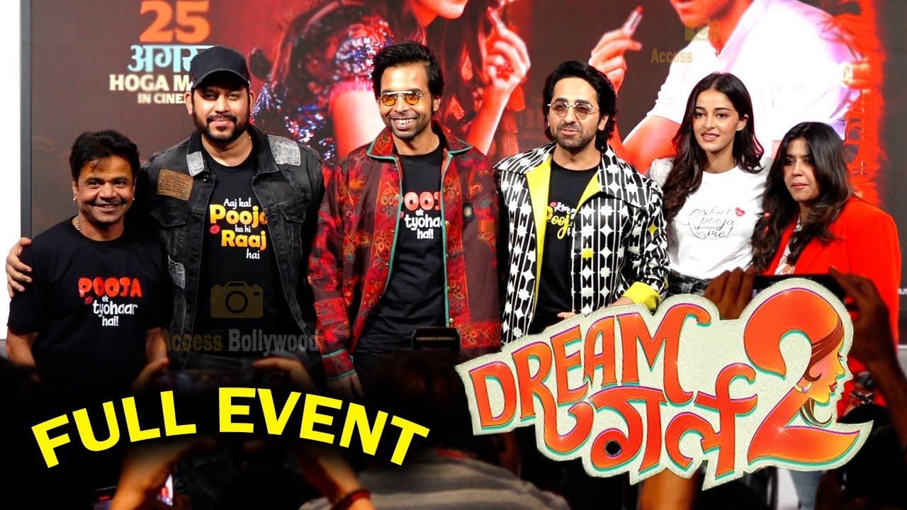 Dream Girl 2 Trailer Launch | Ananya Panday,Ayushmann Khurrana,Abhishek Banerjee,Rajpal Yadav,Ekta