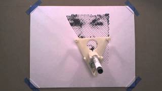 Polargraph Plots Psycho Shower Scene