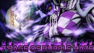 7 Page of Purple haze - Jojo golden wind ep.13