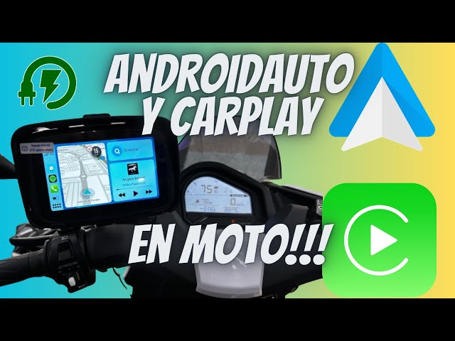 Android auto & Carplay en tu moto sin instalación!!! OTTOCAST PARA
