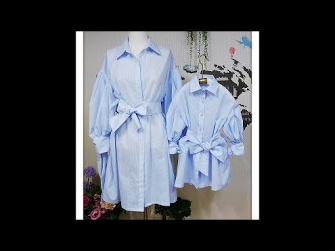 [sewingladystudio]- 옷만들기-퍼프소매 원피스(패턴)