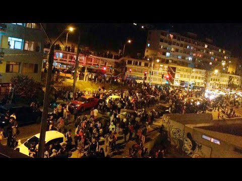 Thousands of people left their homes due to earthquake in Esmeraldas, Ecuador