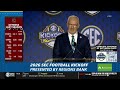 SEC Commissioner Greg Sankey Opening Statement Q&A | 2026 SEC Football Media Days