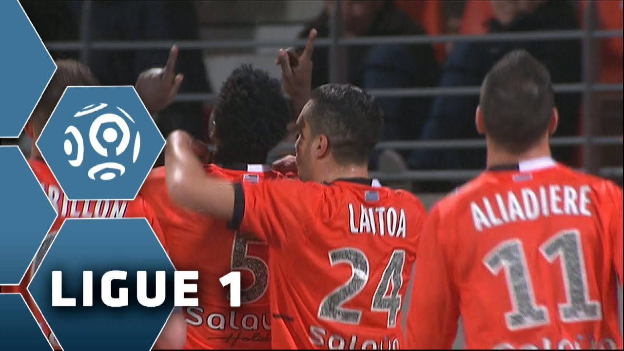 Goal Bruno ECUELE MANGA (35') - FC Lorient-SC Bastia (1-1) - 01/03/14 - (FCL-SCB)