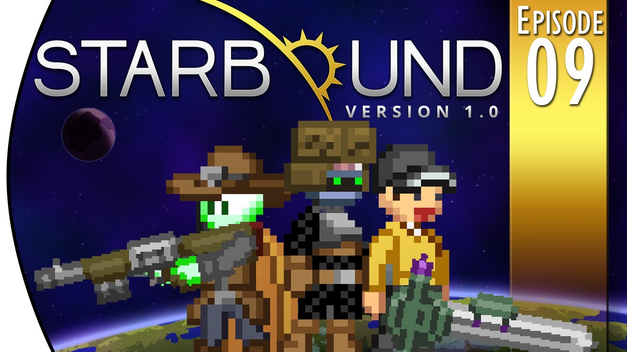 Undah Da Sea - Let's Play Starbound 1.0 Co-op Ep. 09