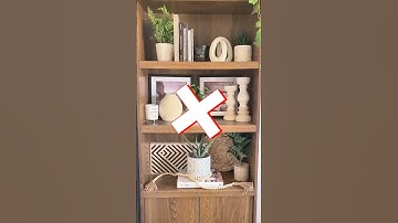 HOW TO DECORATE SHELVES | EASY | HOME DECOR | INTERIOR STYLING | HOME OFFICE