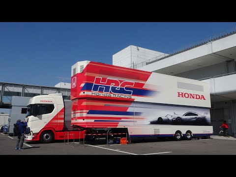 鈴鹿ファン感に来たGT＆SFのトランポ色々 公式テスト メーカー
