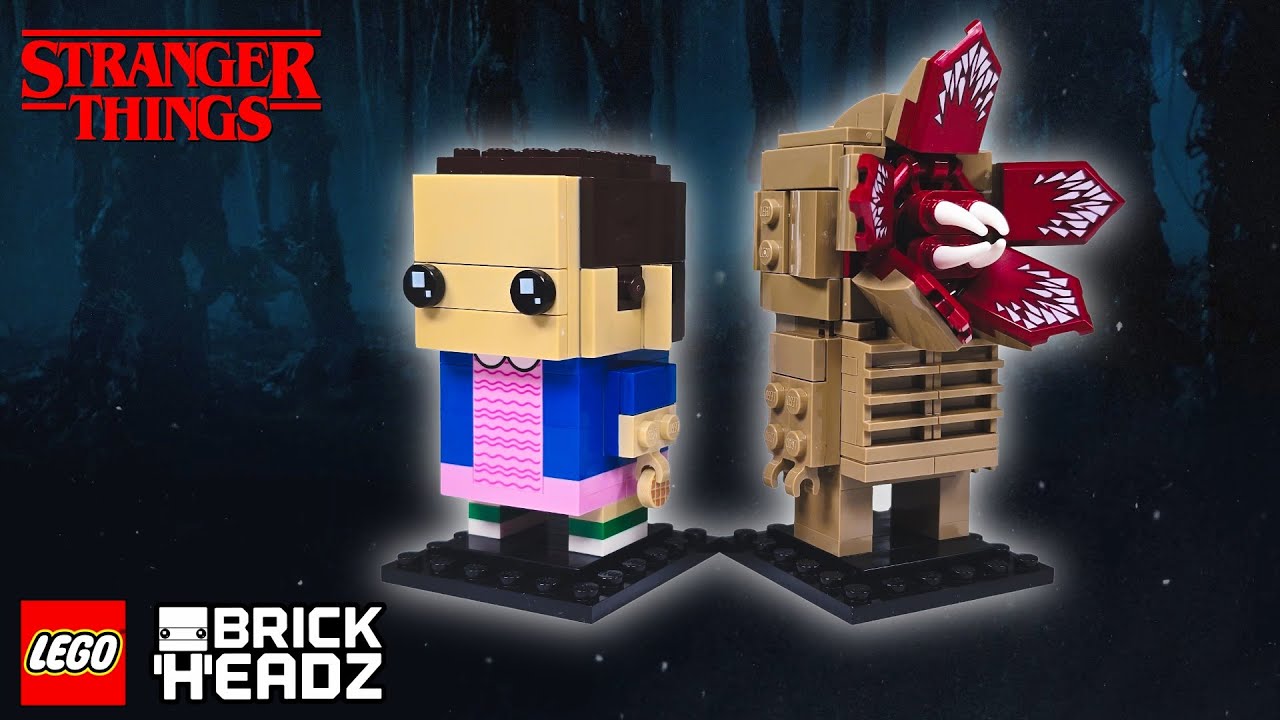 LEGO Stranger Things Brickheadz (Eleven & Demogorgon) Review