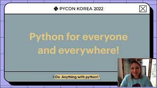 Communication & Contributing to Python Open Source, Tereza Iofciu - PyCon Korea 2022