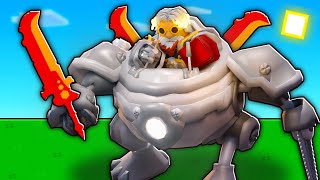 I Gave Hephaestus The Strongest Weapon In Roblox Bedwars!