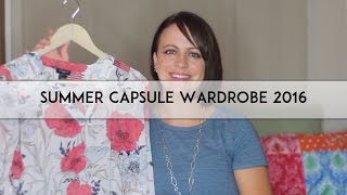 Summer Capsule Wardrobe 2016
