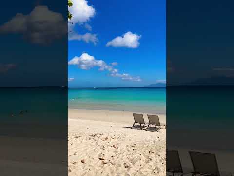 Beau Vallon beach, Seychelles  #shorts #ocean #travel #tropical