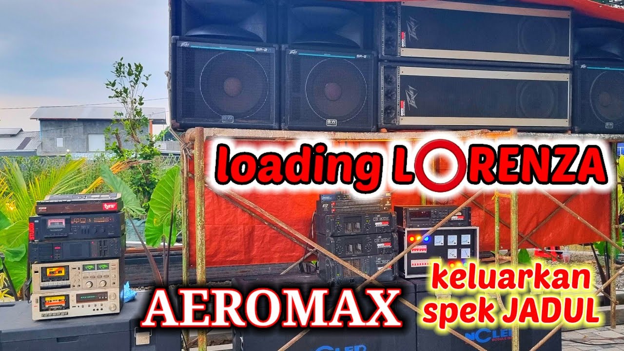 JADUL‼️MUNISI AEROMAX YANG LAMA TERTIDUR, KINI DIPAKAI UNTUK KONSER L⭕️RENZA