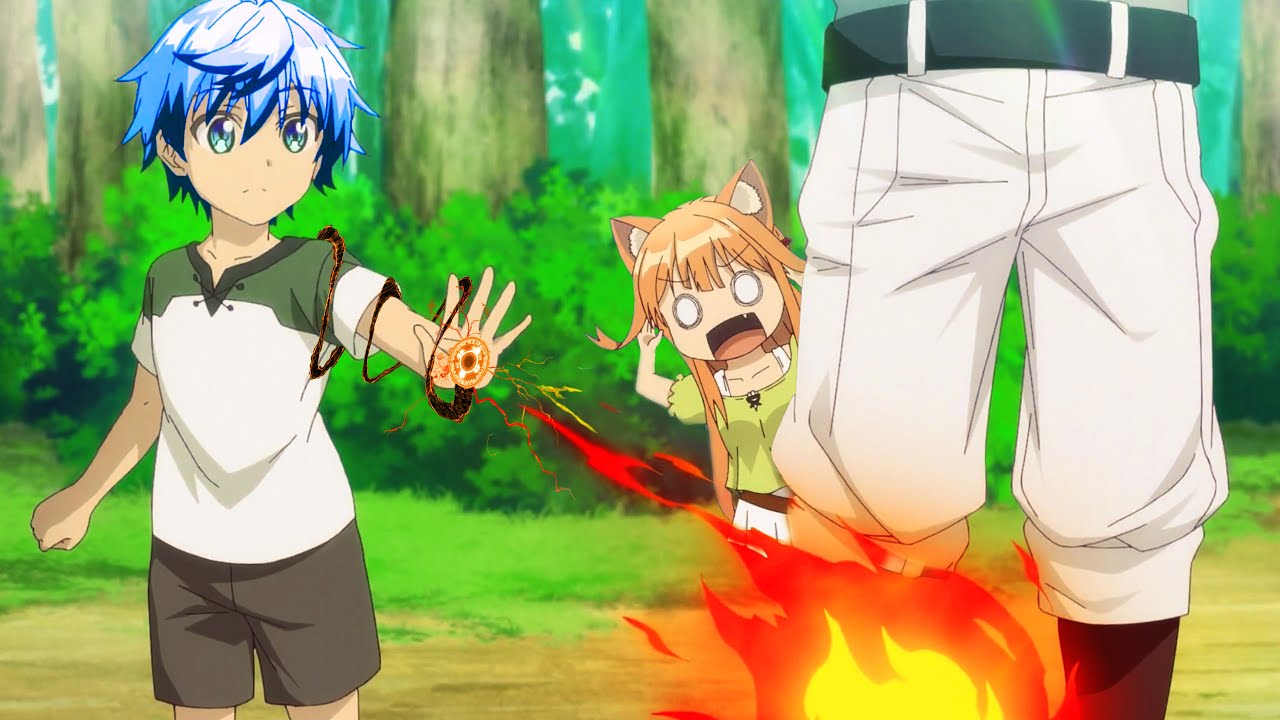 طفل فسفس معدوم حصل علي قوة سحريه جباره 😂 ملخص انمي كامل