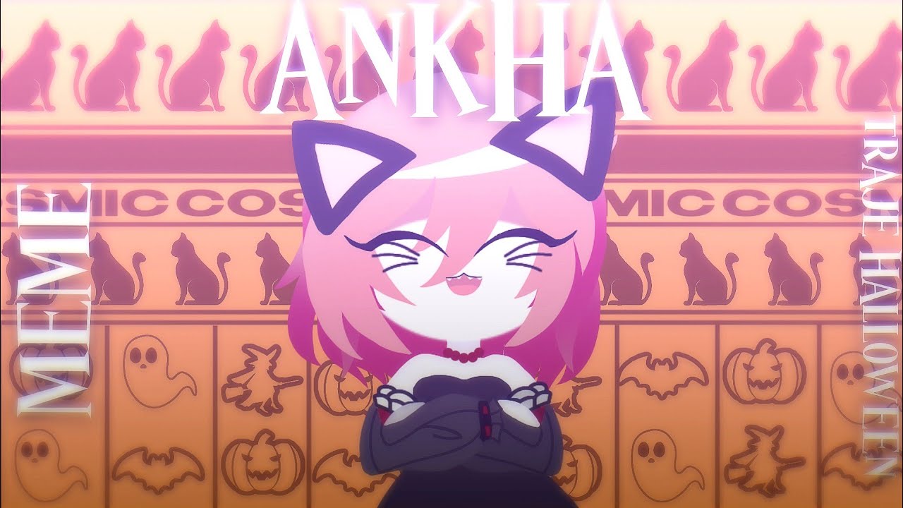 Ankha Dance Meme Gacha Club Halloween Disfraz Cosmic Youtube 