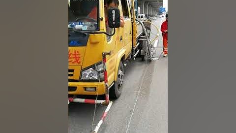 W-TCTV Truck Mounted Cold Plastic Dots Road Marking Machine-Rays Traffic
