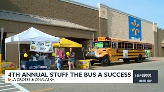 4th Annual 'Stuff the Bus' was a success