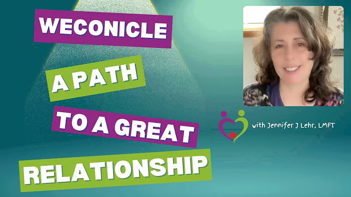 WELCOME TO WECONCILE! Jennifer Lehr, LMFT - Author...