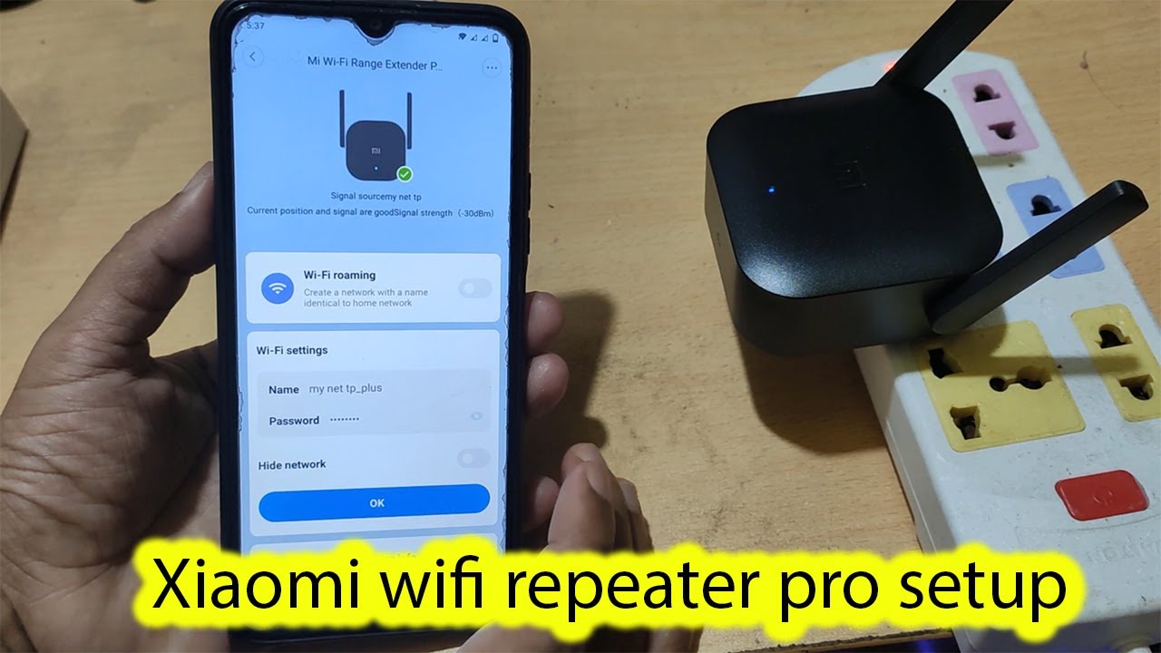Xiaomi mi wifi repeater pro extender setup - YouTube