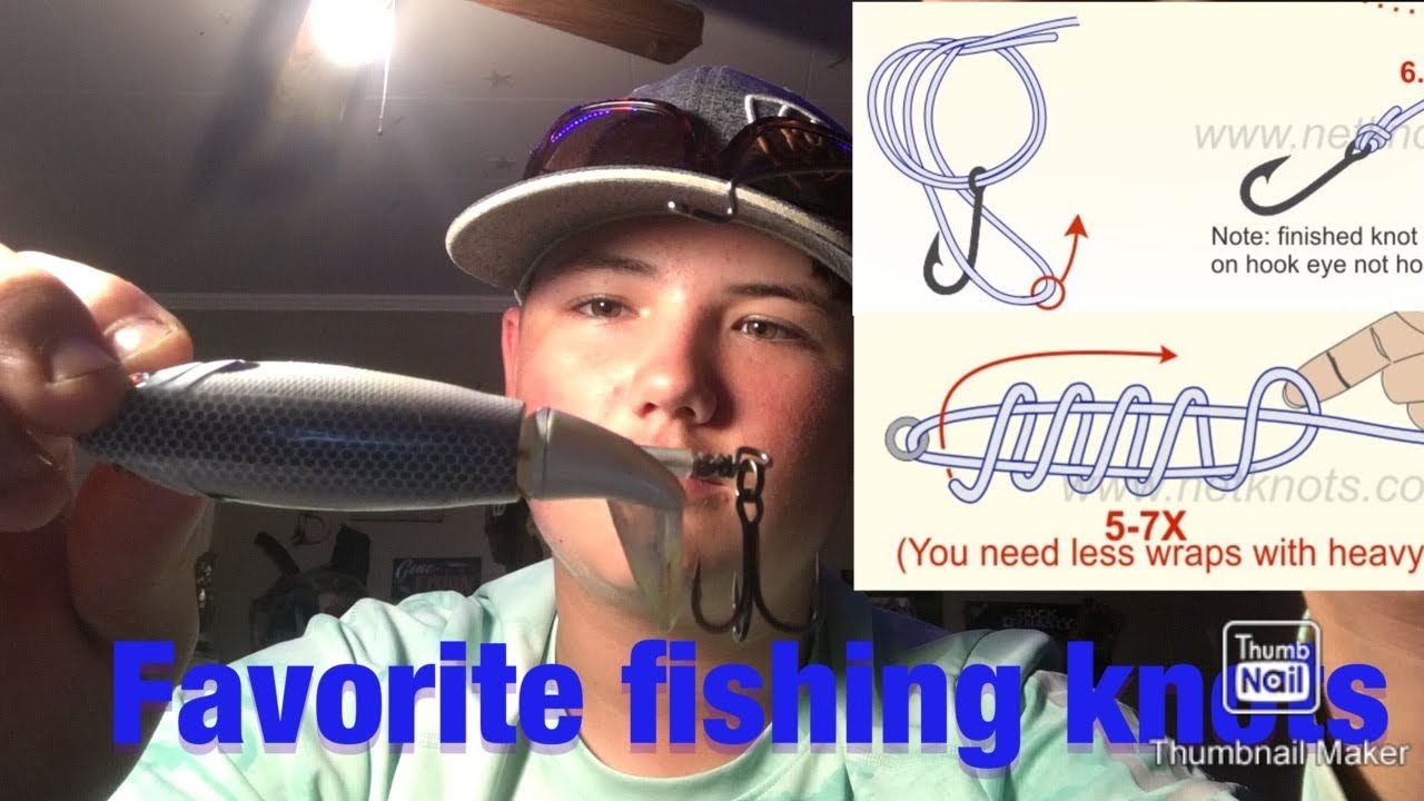 Favorite fishing knots YouTube