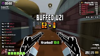 BUFFED UZI DOUBLE NUKE (62-0) KRUNKER